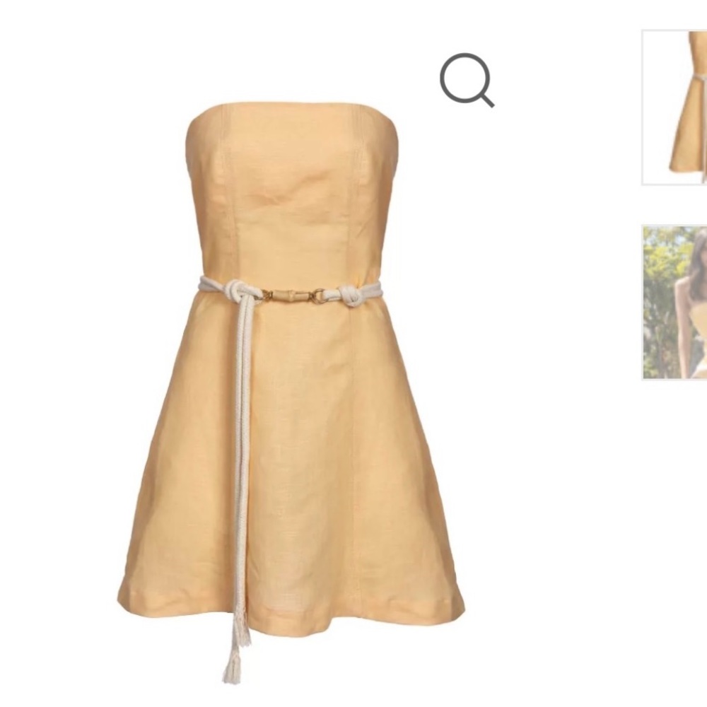 Heller Mini Dress - Bright Orange